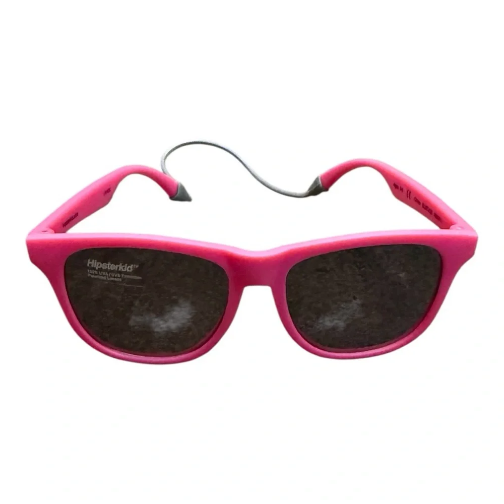 Hipsterkid polarized pink kids sunglasses